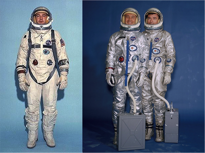 History - Spandex space suit